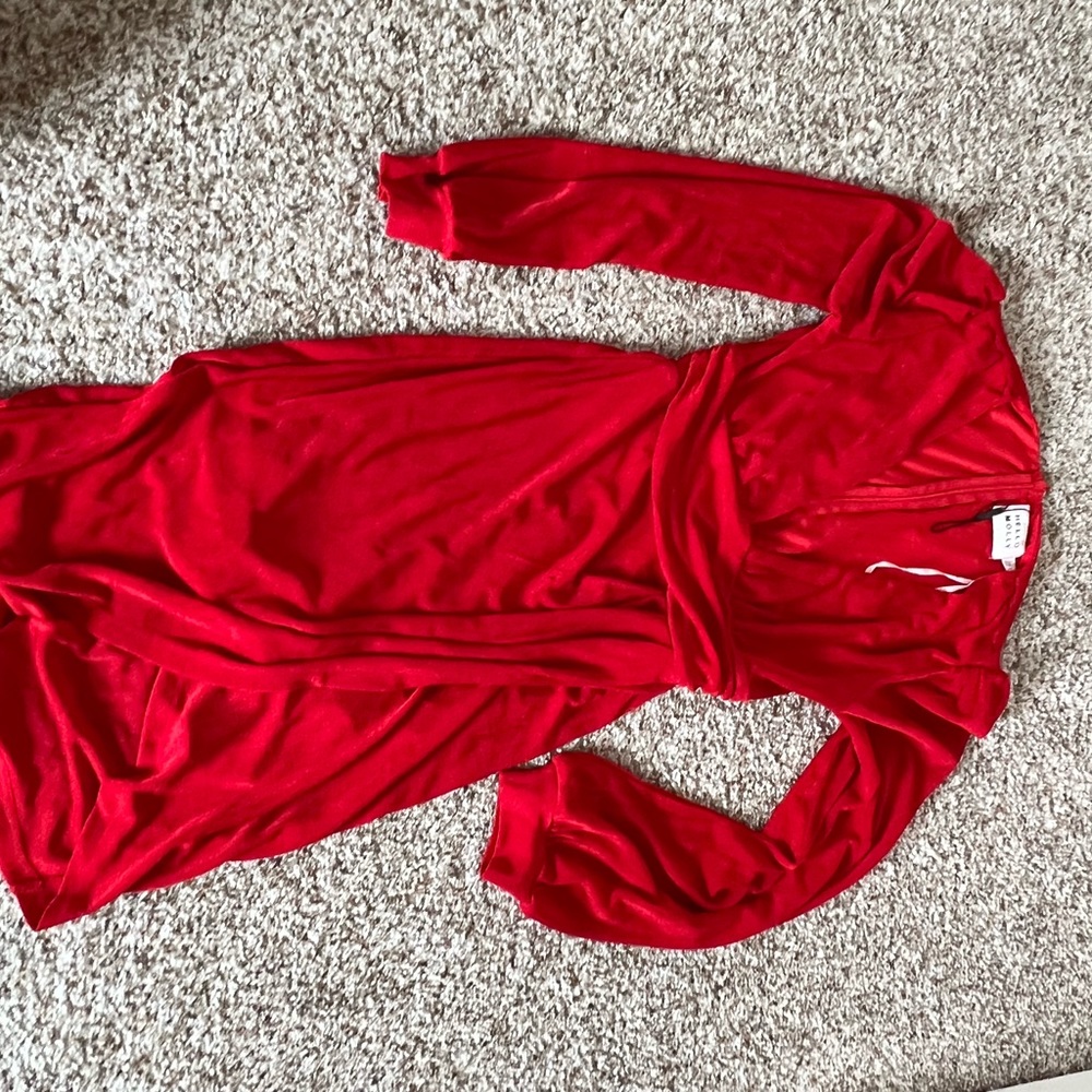 Sexy red dress